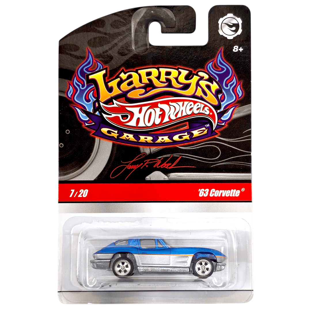Hot Wheels - '63 Corvette - 2009 Larry's Garage Series - Top CollectiblesDiecastHot Wheels