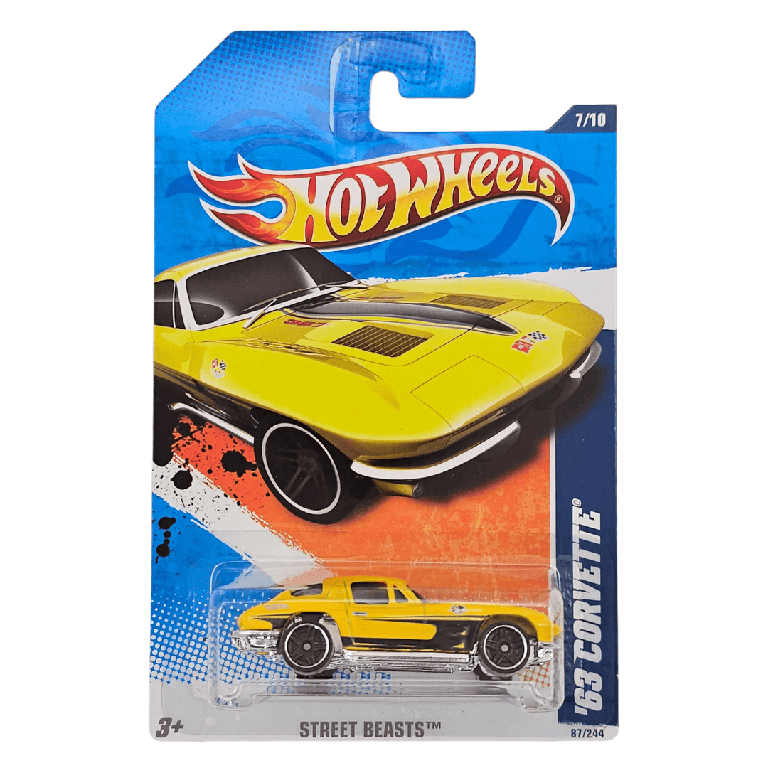 Hot Wheels - '63 Corvette - 2011 - Top CollectiblesDiecastHot Wheels