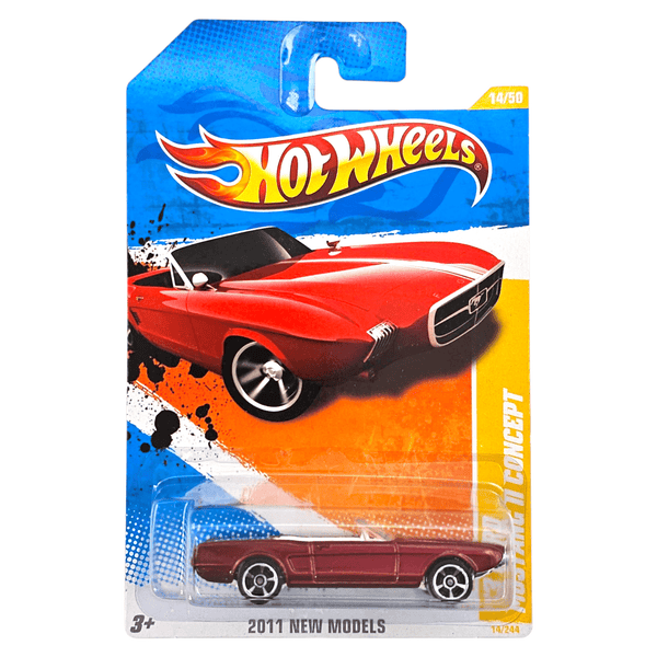Hot Wheels - '63 Ford Mustang II Concept - 2011 - Top CollectiblesDiecastHot Wheels