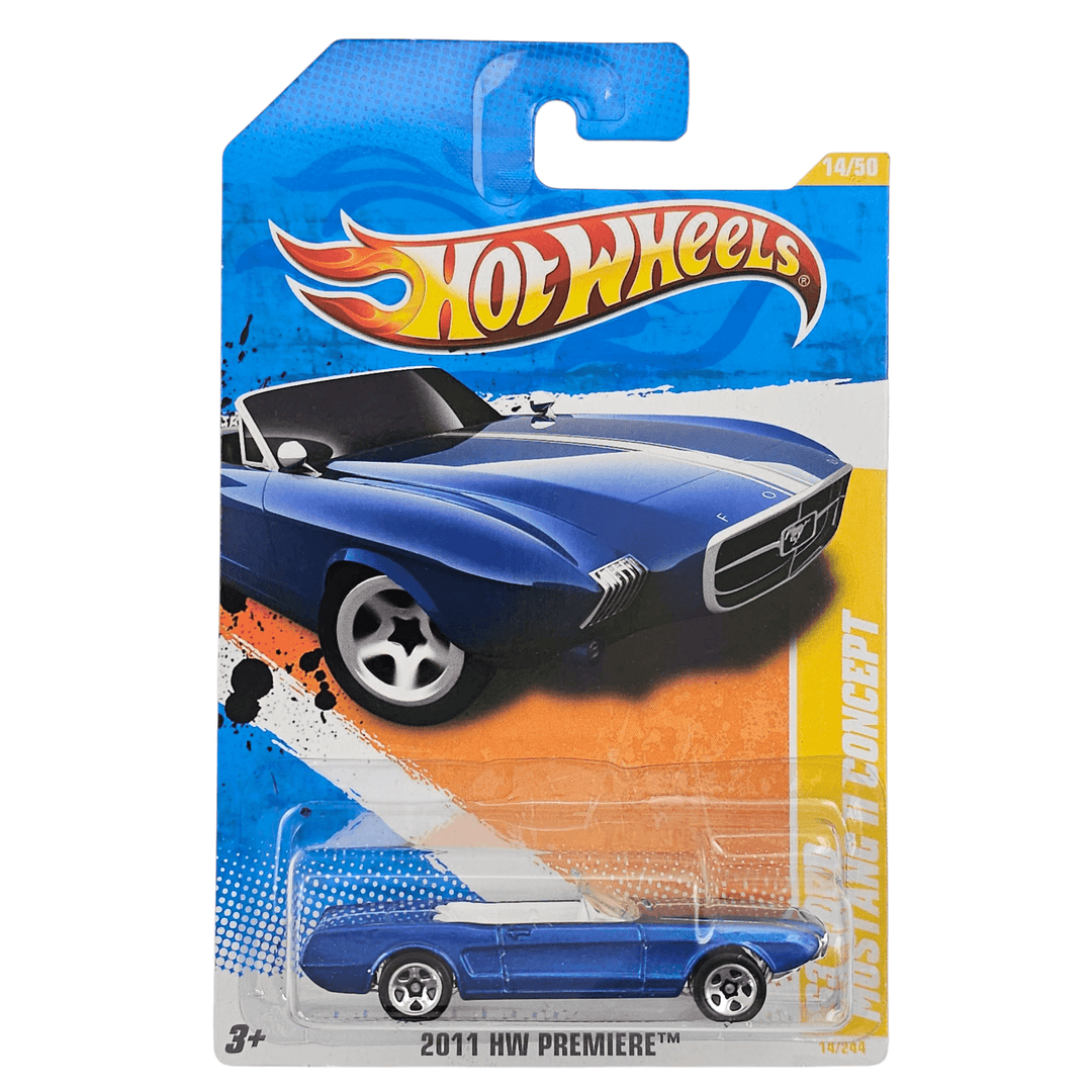 Hot Wheels - '63 Ford Mustang II Concept - 2011 - Top CollectiblesDiecastHot Wheels