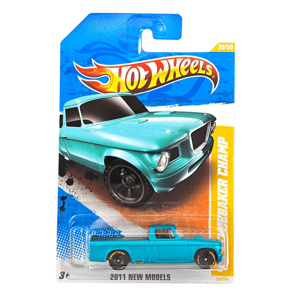 Hot Wheels - '63 Studebaker Champ - 2011 - Top CollectiblesDiecastHot Wheels