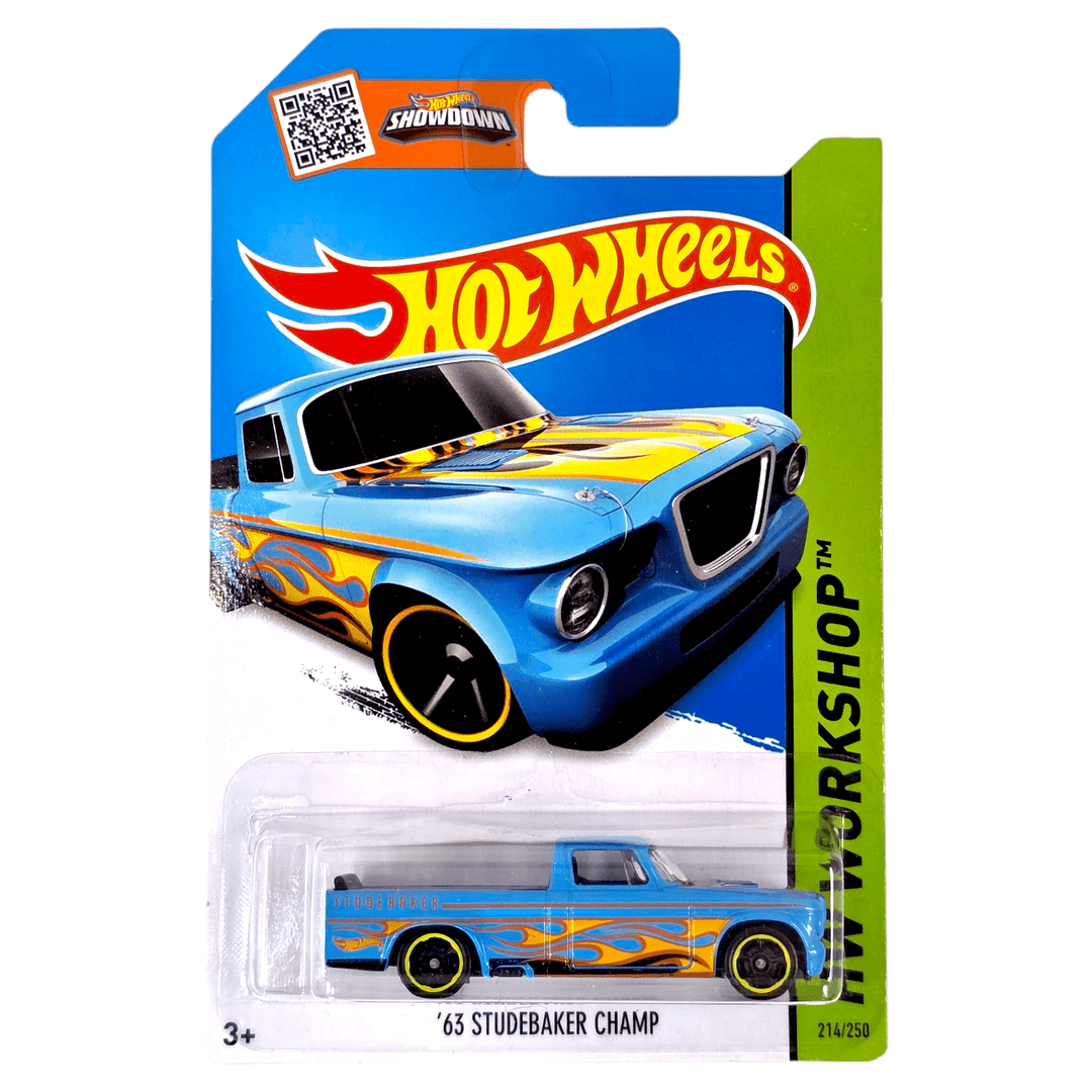 Hot Wheels - '63 Studebaker Champ - 2015 - Top CollectiblesDiecastHot Wheels