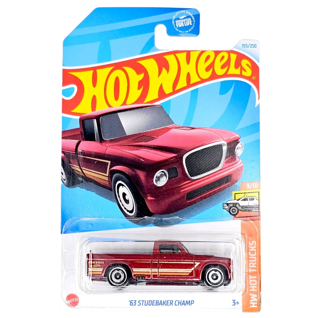 Hot Wheels - '63 Studebaker Champ - 2024 - Top CollectiblesDiecastHot Wheels