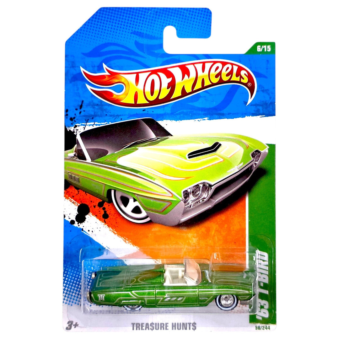 Hot Wheels - '63 T - Bird - 2011 *Super Treasure Hunt* - Top CollectiblesDiecastHot Wheels