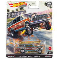 Hot Wheels - '64 Chevy Nova Gasser - 2023 Drag Strip Demons Series - Top CollectiblesDiecastHot Wheels