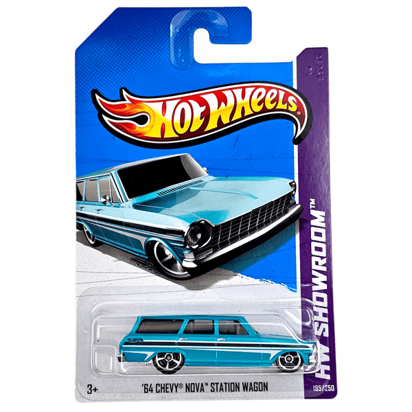Hot Wheels - '64 Chevy Nova Station Wagon - 2013 - Top CollectiblesDiecastHot Wheels