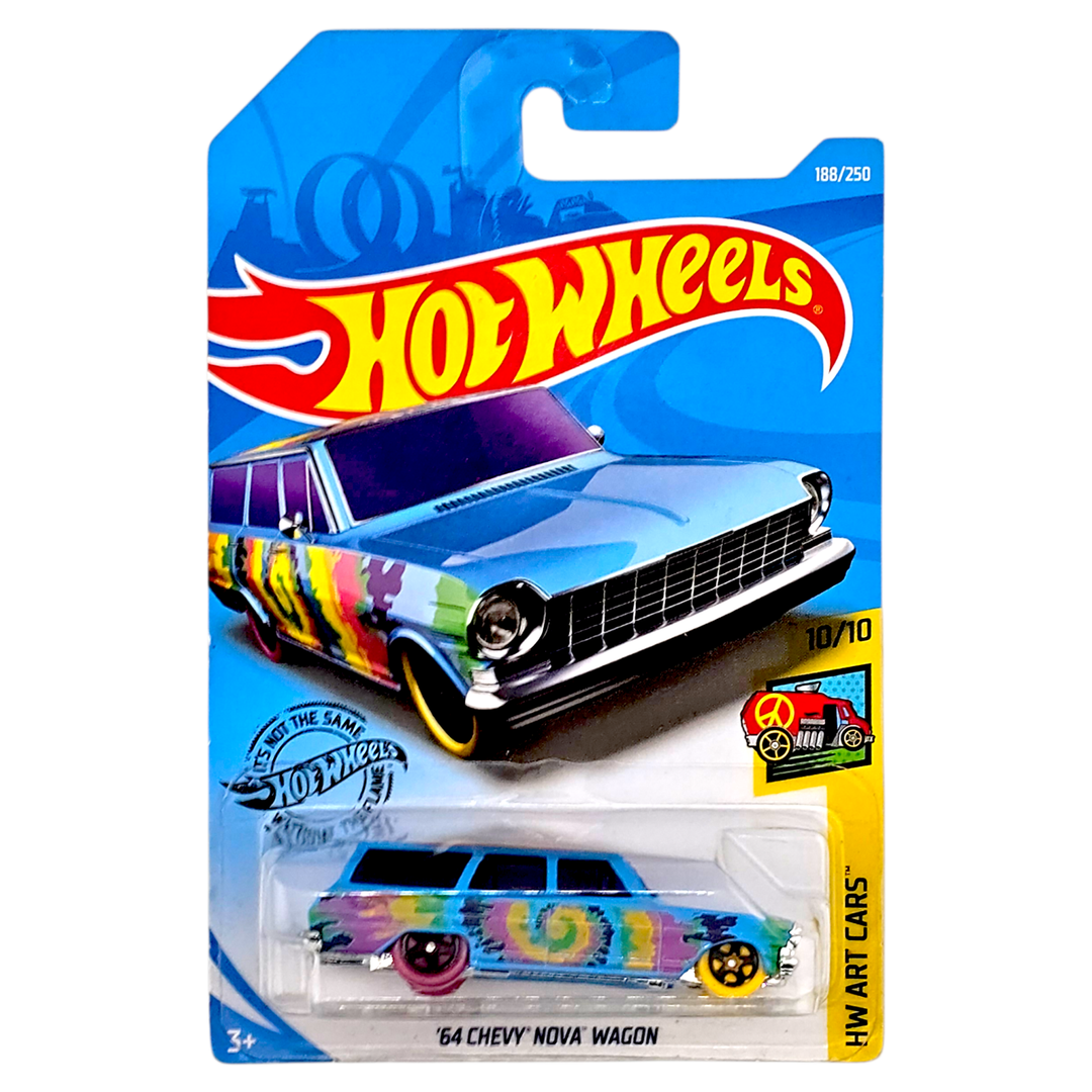 Hot Wheels - '64 Chevy Nova Wagon - 2019 - Top CollectiblesDiecastHot Wheels