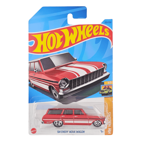 Hot Wheels - '64 Chevy Nova Wagon - 2023 - Top CollectiblesDiecastHot Wheels