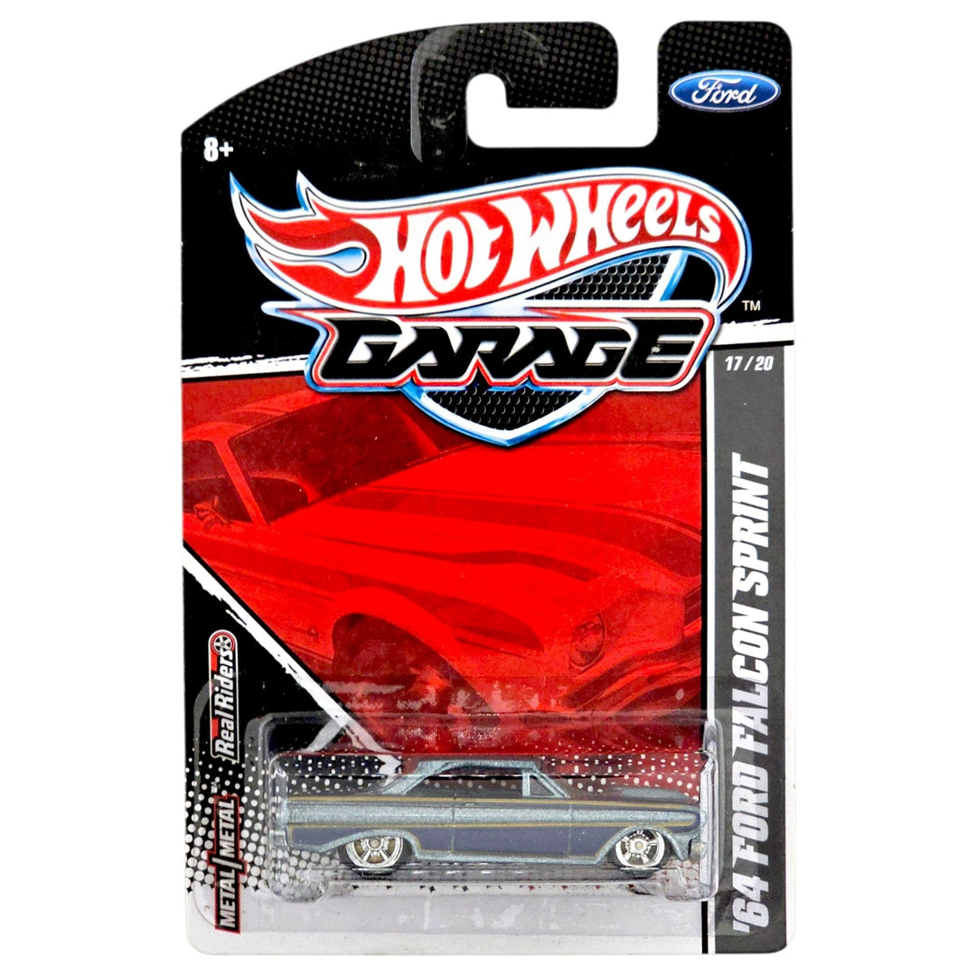 Hot Wheels - '64 Ford Falcon Sprint - 2011 Ford Garage Series - Top CollectiblesDiecastHot Wheels