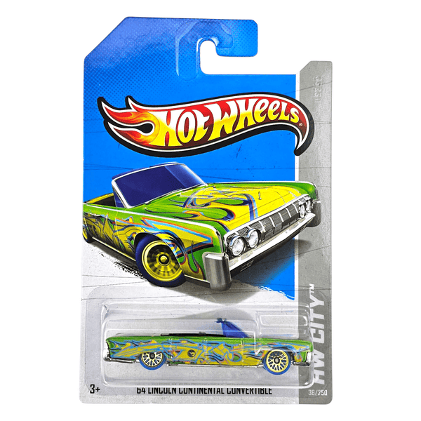 Hot Wheels - '64 Lincoln Continental Convertible - 2013 *Treasure Hunt* - Top CollectiblesDiecastHot Wheels