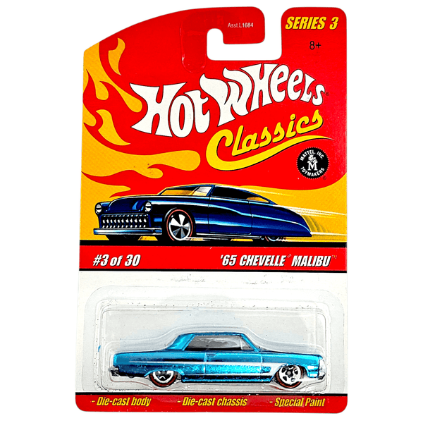 Hot Wheels - '65 Chevelle Malibu - 2007 Classics Series 3 - Top CollectiblesDiecastHot Wheels