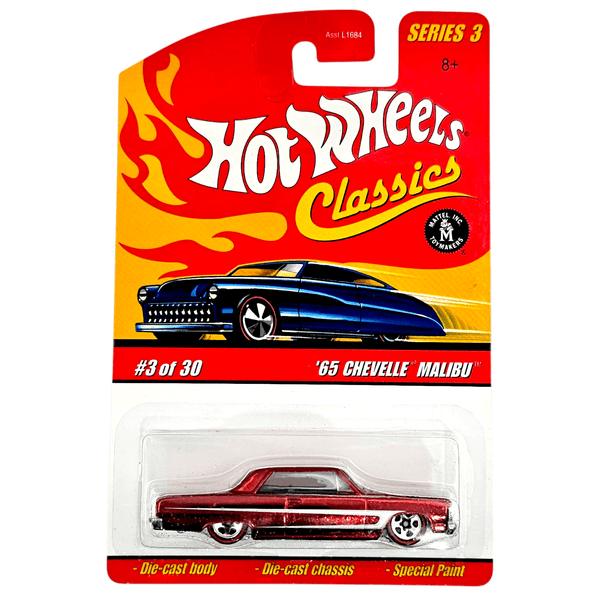 Hot Wheels - '65 Chevelle Malibu - 2007 Classics Series 3 - Top CollectiblesDiecastHot Wheels