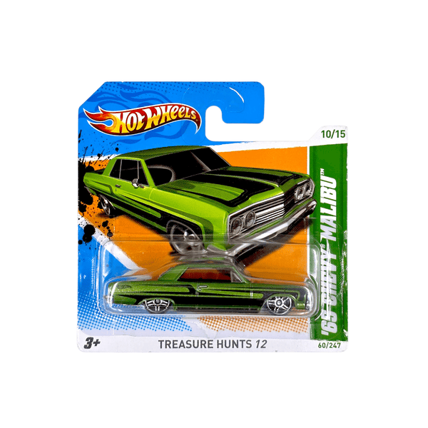 Hot Wheels - '65 Chevy Malibu - 2012 *Treasure Hunt* - Top CollectiblesDiecastHot Wheels