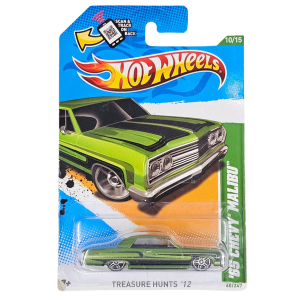 Hot Wheels - '65 Chevy Malibu - 2012 *Treasure Hunt* - Top CollectiblesDiecastHot Wheels