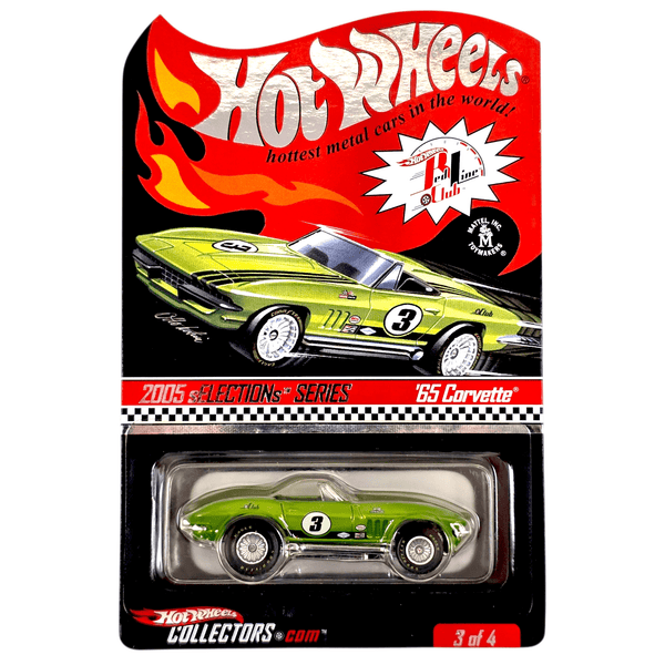 Hot Wheels - '65 Corvette - 2005 sELECTIONs Series *Red Line Club Exclusive* - Top CollectiblesDiecastHot Wheels