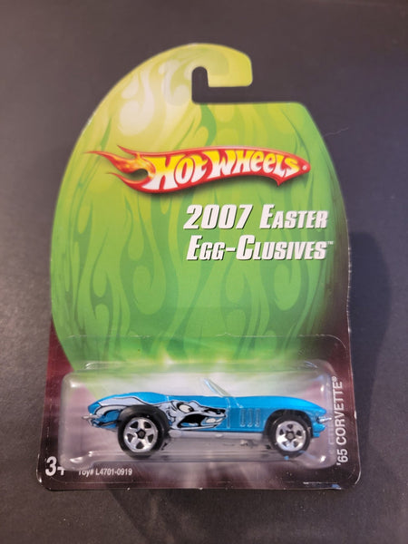 Hot Wheels - '65 Corvette - 2007 Easter Eggsclusives Series - Top CollectiblesDiecastHot Wheels