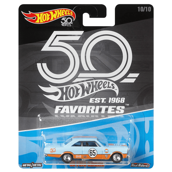 Hot Wheels - '65 Ford Galaxie - 2018 50th Anniversary Favorites Series - Top CollectiblesDiecastHot Wheels