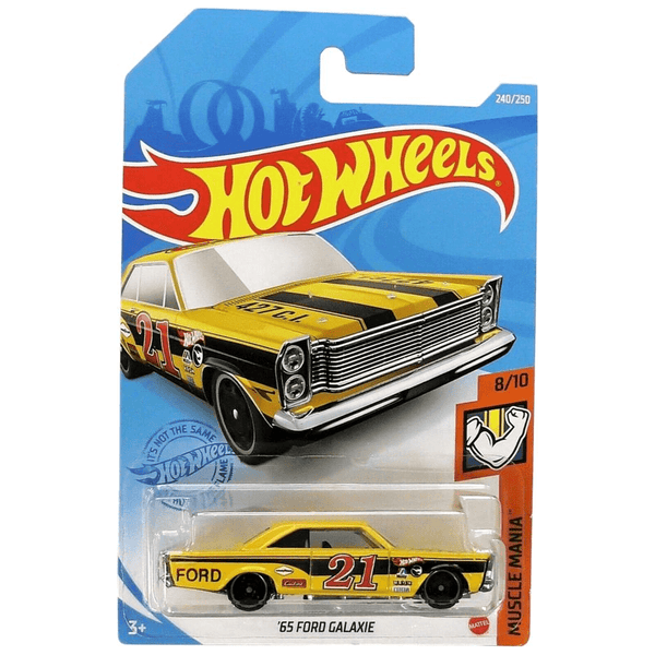 Hot Wheels - '65 Ford Galaxie - 2021 *Treasure Hunt* - Top CollectiblesDiecastHot Wheels