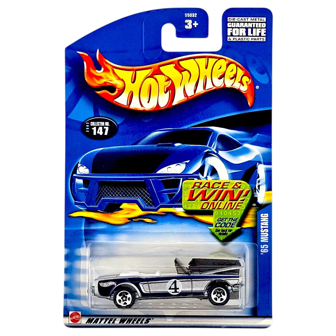 Hot Wheels - '65 Ford Mustang Convertible - 2002 - Top CollectiblesDiecastHot Wheels