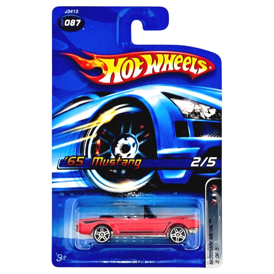 Hot Wheels - '65 Ford Mustang Convertible - 2006 *Kmart Exclusive* - Top CollectiblesDiecastHot Wheels