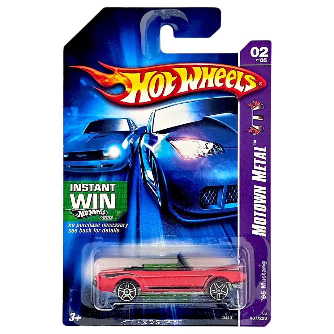 Hot Wheels - '65 Ford Mustang Convertible - 2006 *Kmart Exclusive* - Top CollectiblesDiecastHot Wheels