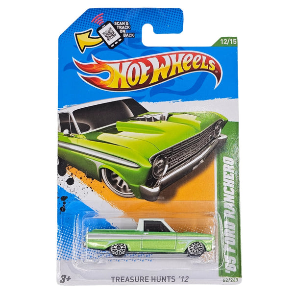 Hot Wheels - '65 Ford Ranchero - 2012 *Treasure Hunt* - Top CollectiblesDiecastHot Wheels