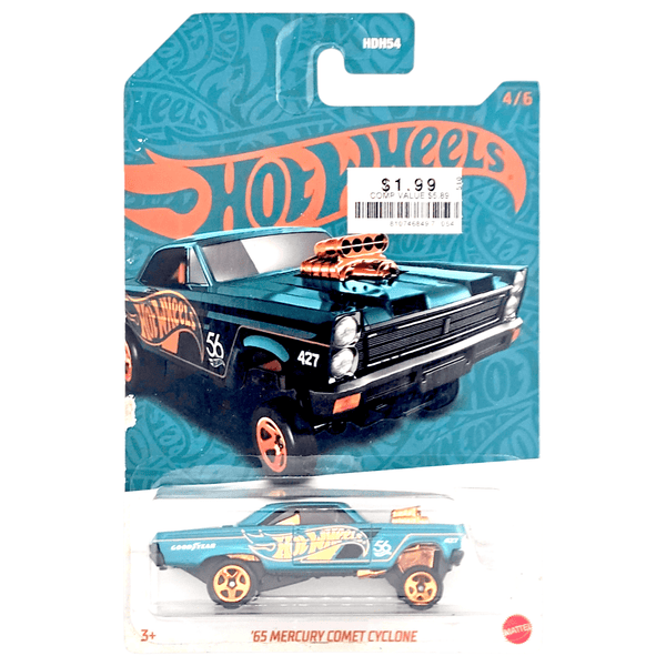 Hot Wheels - 65 Mercury Comet Cyclone - 2023 Pearl & Chrome Series