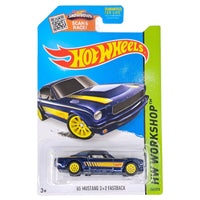 Hot Wheels - '65 Mustang 2+2 Fastback - 2015 *Super Treasure Hunt* - Top CollectiblesDiecastHot Wheels