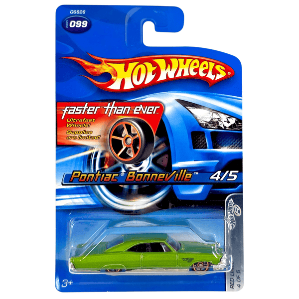 Hot Wheels - '65 Pontiac Bonneville - 2005 *FTE Wheels Variation* - Top CollectiblesDiecastHot Wheels