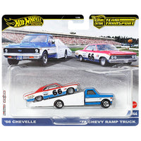 Hot Wheels - '66 Chevelle & '72 Chevy Ramp Truck - 2024 Team Transport Series - Top CollectiblesDiecastHot Wheels