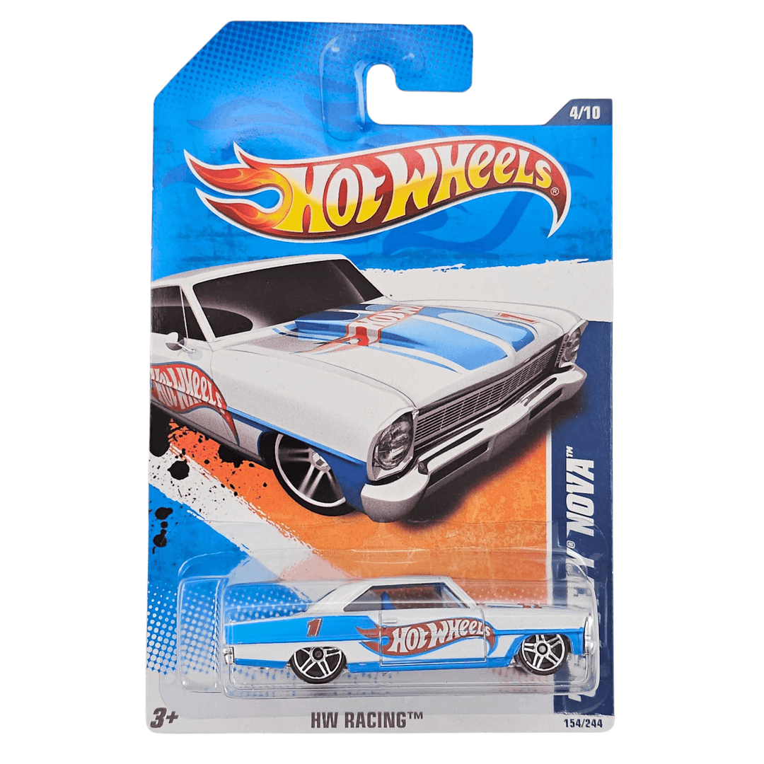 Hot Wheels - '66 Chevy Nova - 2011 - Top CollectiblesDiecastHot Wheels