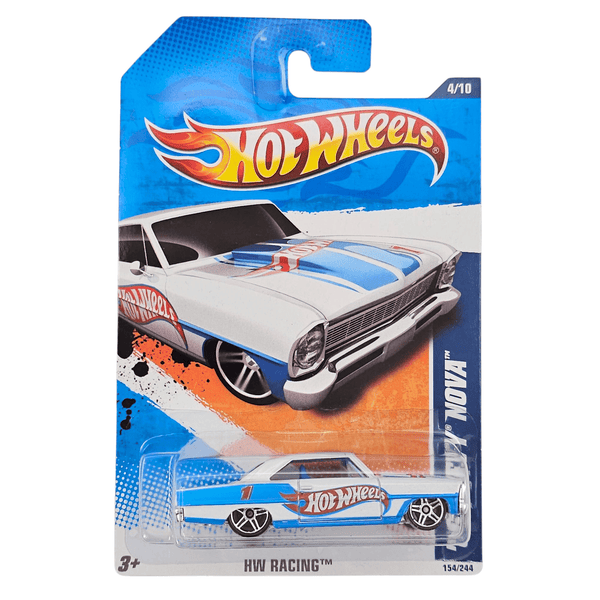 Hot Wheels - '66 Chevy Nova - 2011 - Top CollectiblesDiecastHot Wheels
