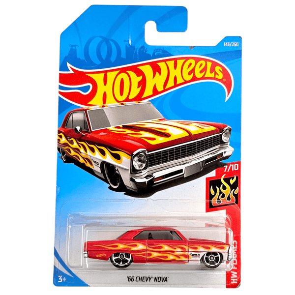 Hot Wheels - '66 Chevy Nova - 2019 - Top CollectiblesDiecastHot Wheels