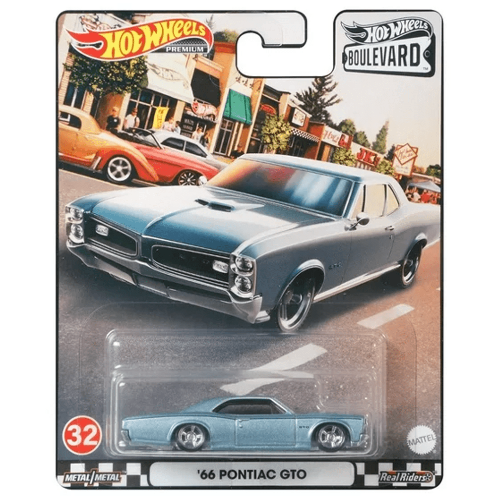 Hot Wheels - '66 Pontiac GTO - 2021 Boulevard Series - Top CollectiblesDiecastHot Wheels