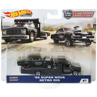 Hot Wheels - '66 Super Nova & Retro Rig - 2020 Team Transport Series - Top CollectiblesDiecastHot Wheels