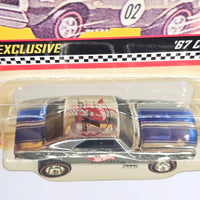 Hot Wheels - '67 Camaro - 2002 *Red Line Club Exclusive - Blue Stripes Variation* - Top CollectiblesDiecastHot Wheels