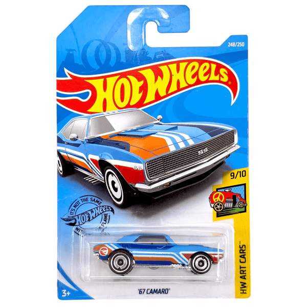 Hot Wheels - '67 Camaro - 2019 *Treasure Hunt* - Top CollectiblesDiecastHot Wheels