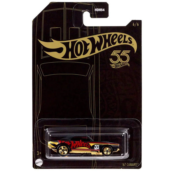 Hot Wheels - '67 Camaro - 2023 Black & Gold Series - Top CollectiblesDiecastHot Wheels