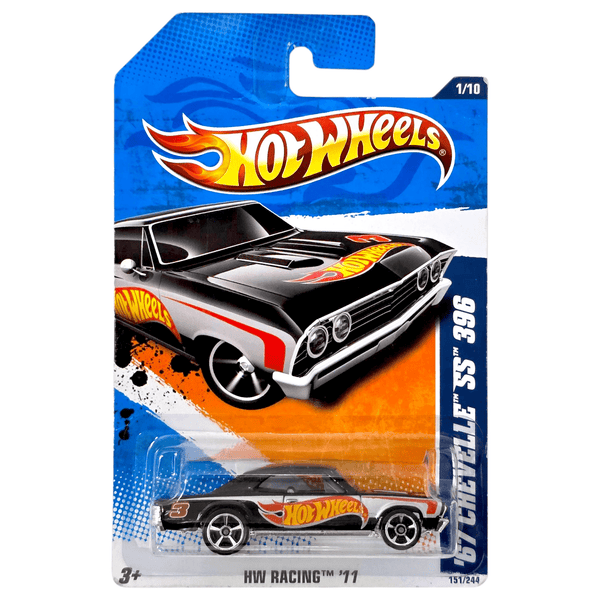 Hot Wheels - '67 Chevelle SS 396 - 2011 *Walmart Exclusive* - Top CollectiblesDiecastHot Wheels