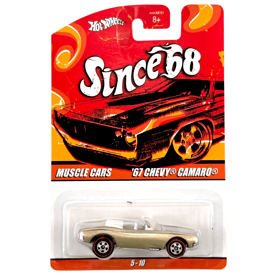 Hot Wheels - '67 Chevy Camaro - 2008 Since '68 Muscle Cars Series - Top CollectiblesDiecastHot Wheels