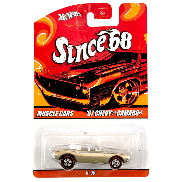 Hot Wheels - '67 Chevy Camaro - 2008 Since '68 Muscle Cars Series - Top CollectiblesDiecastHot Wheels