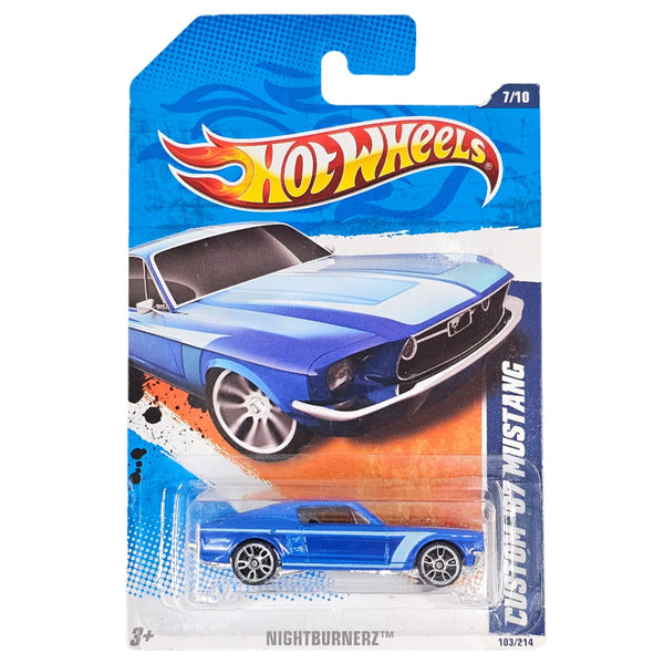 Hot Wheels - '67 Custom Mustang - 2010 - Top CollectiblesDiecastHot Wheels