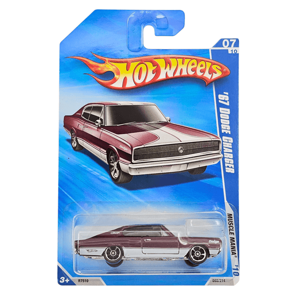 Hot Wheels - '67 Dodge Charger - 2010 - Top CollectiblesDiecastHot Wheels