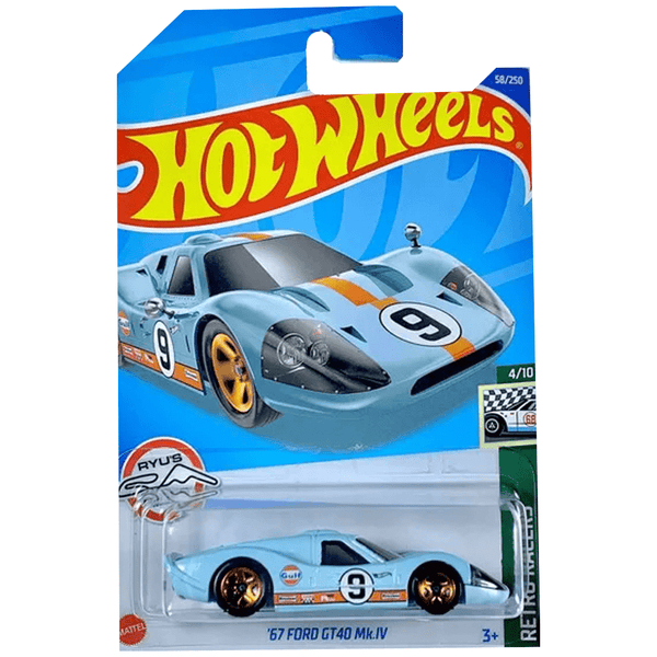 Hot Wheels - '67 Ford GT40 MK.IV - 2022 - Top CollectiblesDiecastHot Wheels