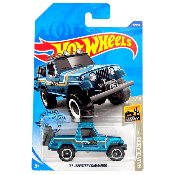 Hot Wheels - '67 Jeepster Commando - 2020 *Super Treasure Hunt* - Top CollectiblesDiecastHot Wheels