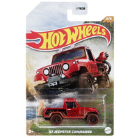 Hot Wheels - '67 Jeepster Commando - 2022 Off - Road Mud Runner Series - Top CollectiblesDiecastHot Wheels