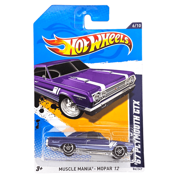 Hot Wheels - '67 Plymouth GTX - 2012 - Top CollectiblesDiecastHot Wheels
