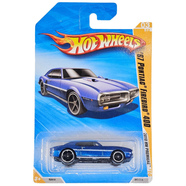 Hot Wheels - '67 Pontiac Firebird 400 - 2010 - Top CollectiblesDiecastHot Wheels