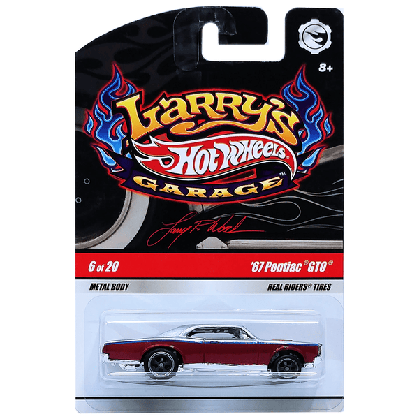 Hot Wheels - '67 Pontiac GTO - 2009 Larry's Garage Series - Top CollectiblesDiecastHot Wheels