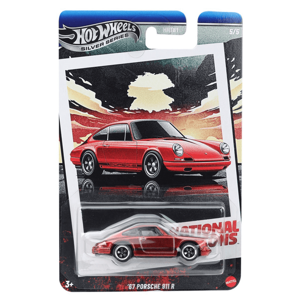 Hot Wheels - '67 Porsche 911 R - 2025 National Icons Series *Chase* - Top CollectiblesDiecastHot Wheels